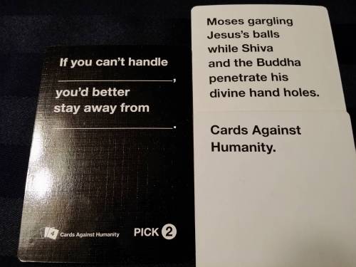 the-misadventures-of-lele: strangesteph13: lifeoftroye: thesolacebeforethestorm: Fucking cards again