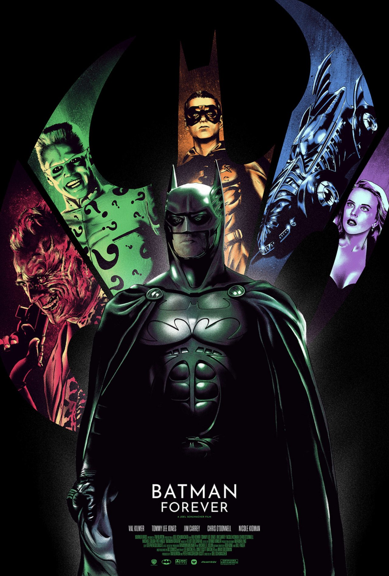 BATMAN NOTES — Batman Forever Poster by Benjamin Terdik Connect...