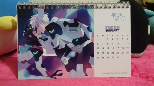 I&rsquo;m so (not) ready for Voltron final season!This was made for a sheith 2019 calendar, it has a