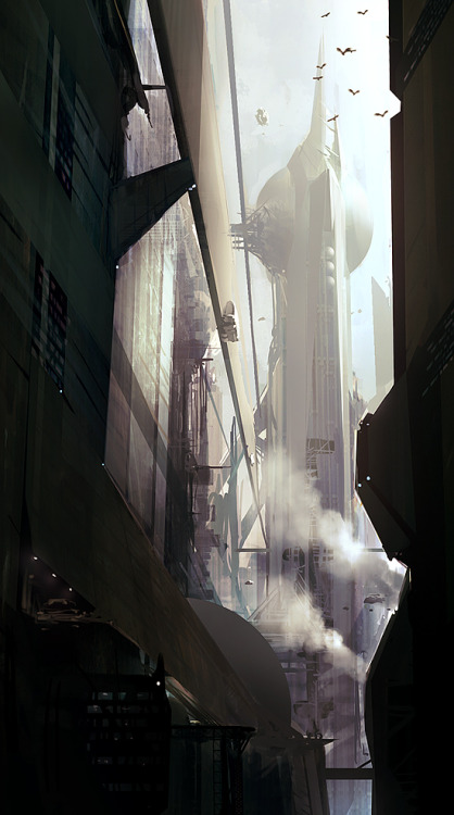 Alley 401 by Andree Wallin.(via Alley 401 by AndreeWallin on deviantART)