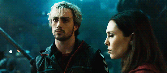 marvelstudiosnet:  The Scarlett Witch and Quicksilver wreaking havoc on the Avengers. 