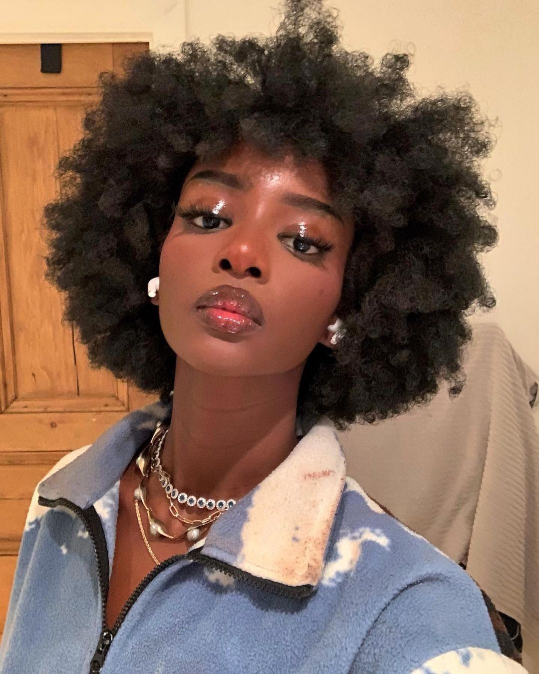 All Beautiful Black Girls — dswsubmit: @queenblackpanther 🖤  #dswnaturalista, tumblr girl 