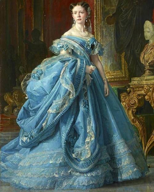 #RoyalPortrait - Isabel, Princess Of Asturias, Daughter Of Queen Isabel II Of Spain. Portrait painti