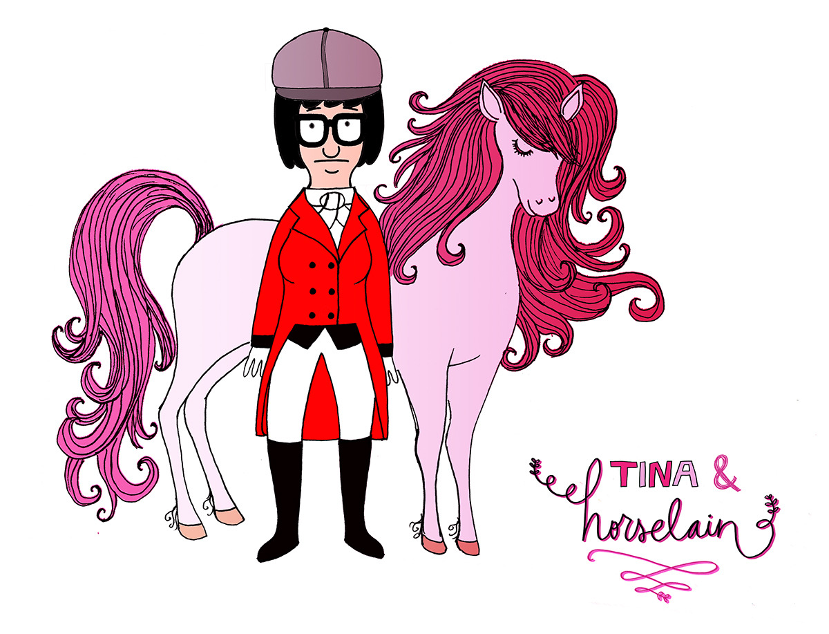 behindbobsburgers:
“It’s Tina and her porcelain horse, Horselain. Or is it Horcelain?
For more of my art & other illustrations, check out my tumblr
”