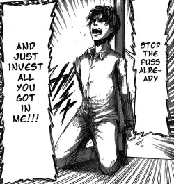 snkception:  Eren on his knees, chapter 19