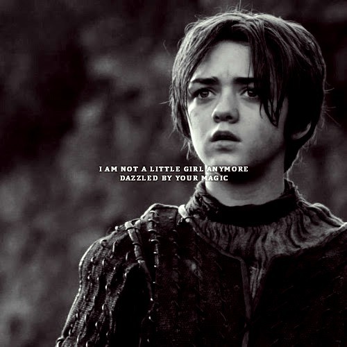 gendrie:  I have worn nothing but blood and death for years. I have fought all your battles for you,