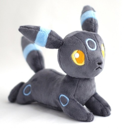 Shiny Umbreon plush, made as a commission.