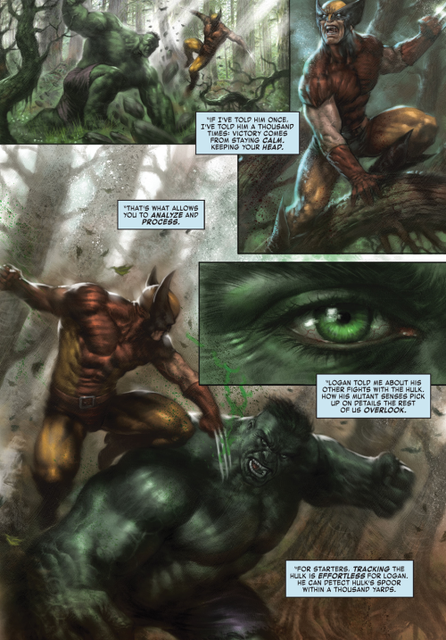Marvel #5 - “Wolverine” (2021)written by Mark Waidart by Lucio Parrillo