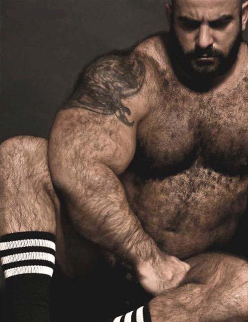 Handsome, hairy, sexy, inked - Physically ideal my kind of man - WOOF