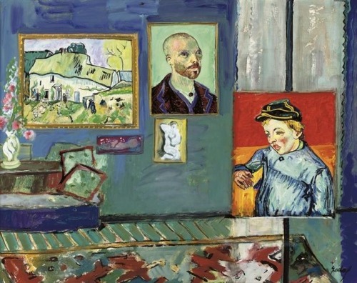 dappledwithshadow:  Carlos Nadal (1917 - 1998)see how many other artists/paintings you can pick out