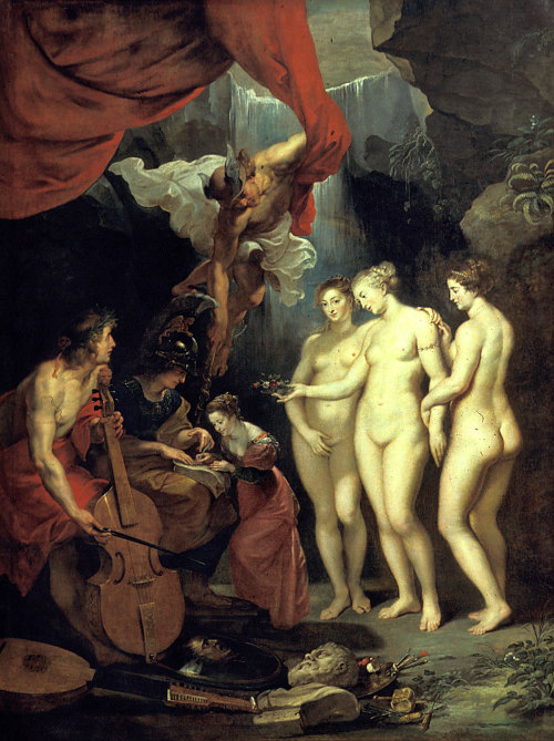 kx5991: Education of Marie de Medici (1622-1625) — Peter Paul Rubens 