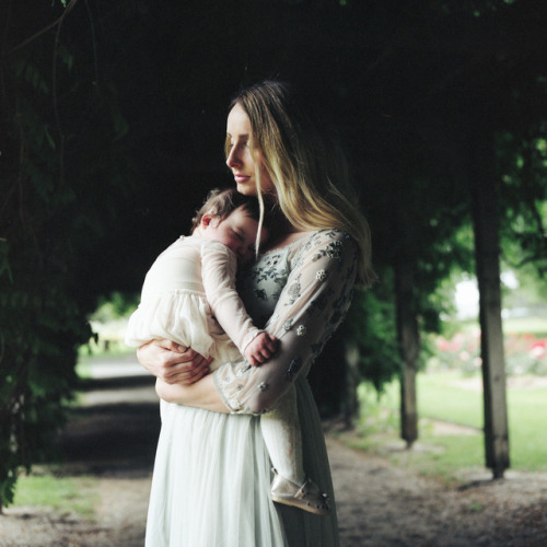 Adrienne & Gracie Rose. 