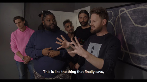 actuallylorelaigilmore:i cannot express how important it is to me that queer eye highlights people’s