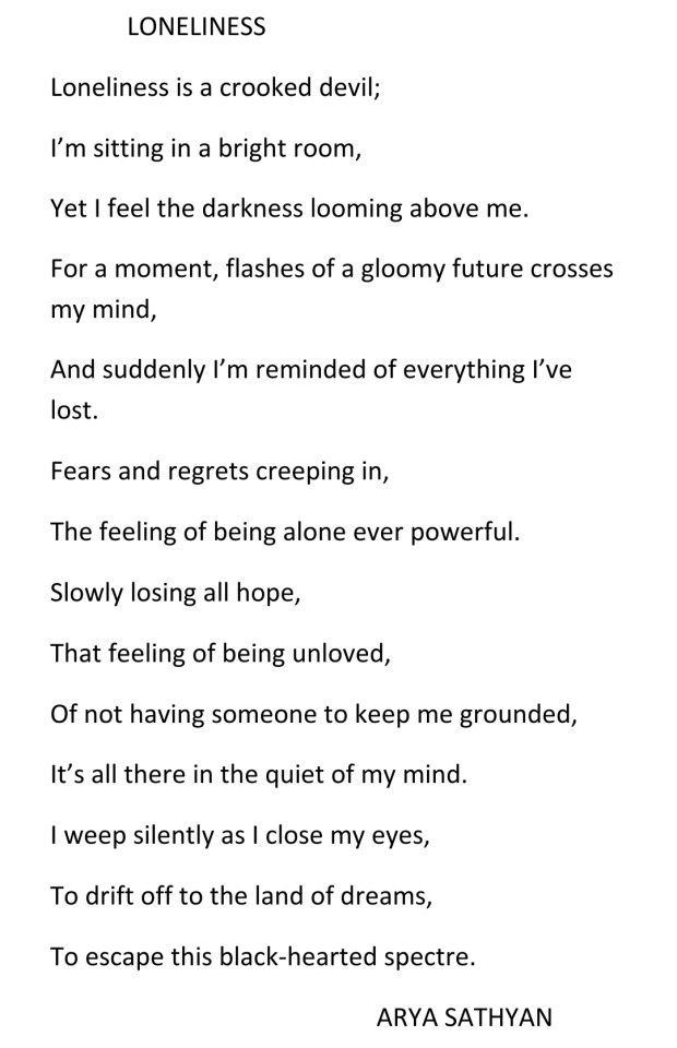 poems about loneliness