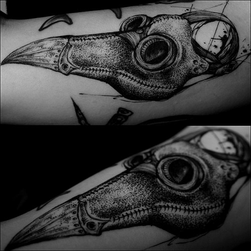 leavebonesexposed:  Some creativity from Carpet Bombing Ink.