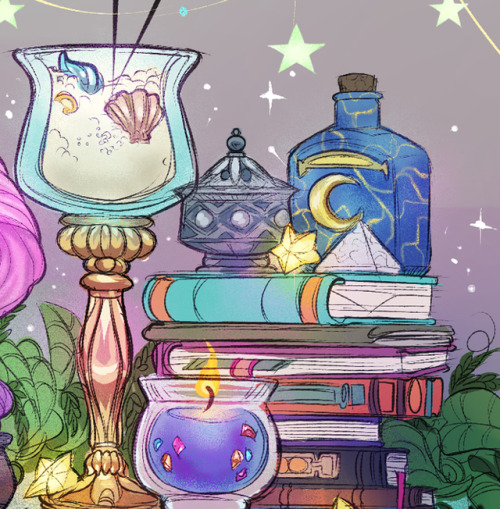  30 Day Witchy Art Challenge - Day 2: An Altar