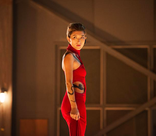 dichenlachmandaily: Supergirl - Episode 2.04 - Survivors: Dichen Lachman as Roulette