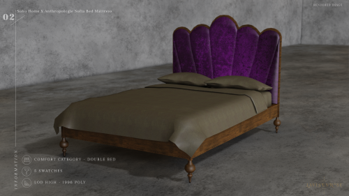 ALL DOWNLOAD LINKS UPDATEDDownload the Sofia Bed Set HEREI’ve finished updating all of the DL links 