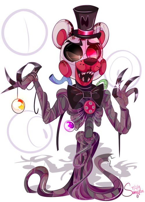 HAVE YOU COME TO STEAL MY EYES?! — I LOVE the idea of Molten Freddy having  no legs!!