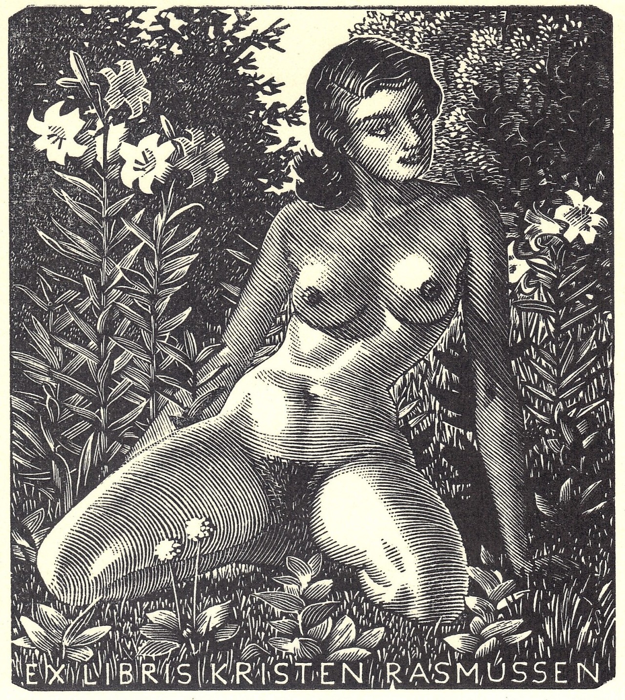 satyrsandnymphs:Mark Severin Ex Libris Kristen Rasmussen