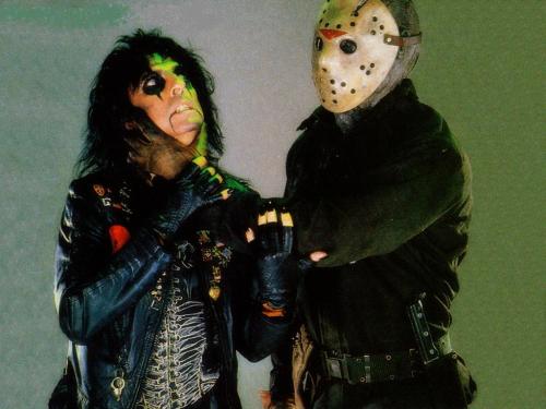 hrbloodengutz12: With Alice Cooper providing songs for the film, “Friday the 13th Part VI: Jason Liv