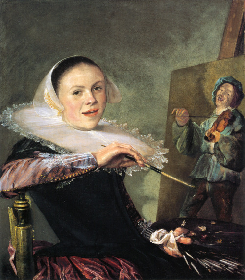 Judith Leyster, Self Portrait, c.1630 Image from commons.wikimedia.org/wiki/File:Self-portrai