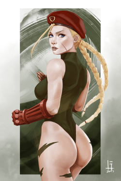 g21mm:    “You lost when you took me for an easy target.“  Cammy White by GrimmFollow Grimm on Tumblr.