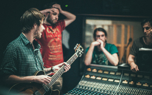 Porn photo getdeluxe:  You Me At Six in the studio for