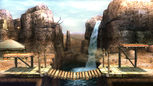 nothingbutgames:  Stages based on The Legend of Zelda series through the Super Smash
