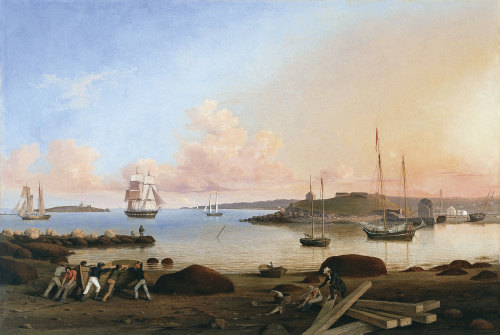 The Fort and Ten Pound Island, Gloucester, Massachusetts, Fitz Henry Lane, 1847