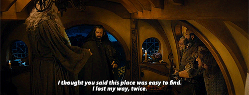 dontgigglesherlock:  thorin, the literal purpose of your journey is to find an invisible