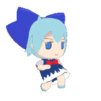 Fumo Cirno Transparent - Schneider Wallpaper
