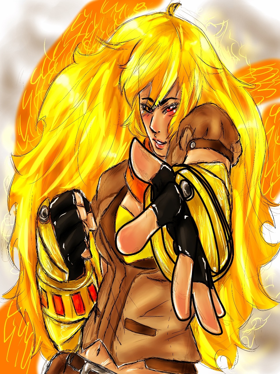 Haven&rsquo;t drawn Yang ina while! Did this to make myself feel better because