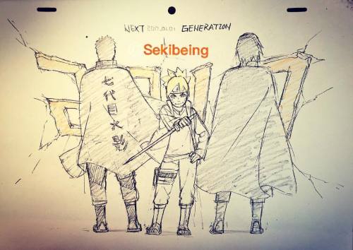 sekibeing:Next year ・next generation 今年も宜しくお願い致します。 #naruto #boruto #sasuke