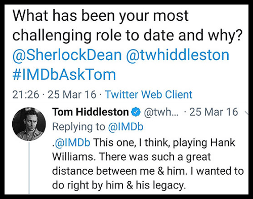 Throwback Tom Tweets: I Saw The Light ‘AskTom’ Q&amp;A, 25th March 2016