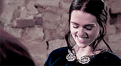 female awesome meme: 3/3 female antagonists  ⇛  Morgana Pendragon- BBC Merlin  What happened to you Morgana? As a child you were so kind, so compassionate.               I grew up.  