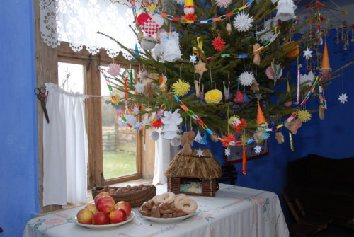 lamus-dworski:Christmas in the skansen (open-air museum) of the Mazovian countryside in Sierpc, Pola