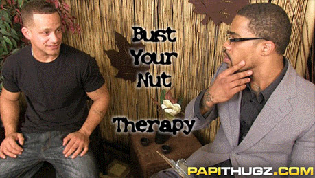 newmanzzle:  “Bust Your Nut Therapy” starring Artist and Mr. Elz.Picture set 1 of 2.( Scene Video Link )