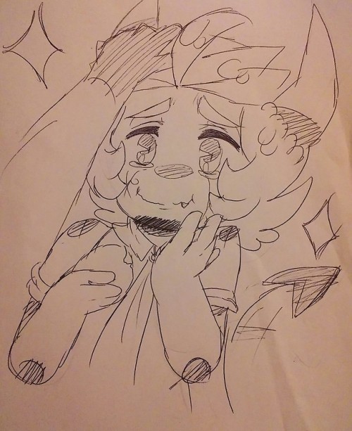 Doodles Of William The Demon. See? He Can Be Cute When He Wants To Fucker Also LOVES His Sweets.