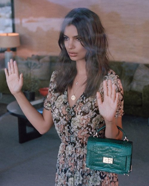 emsratajkowski:Emily Ratajkowski for The Kooples SS 2018 with ‘The Emily bag’ by Jason L