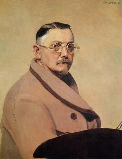 Félix Vallotton - 1914 Self Portrait - Lausanne, Musee Cantonal Des Beaux-Arts Ch