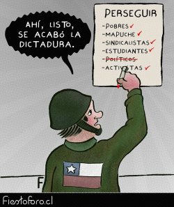 humorhistorico:  La democracia de Chile.