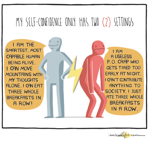 “My Self-Confidence Only Has Two Settings” on /r/webcomics http://ift.tt/1QHT0jC