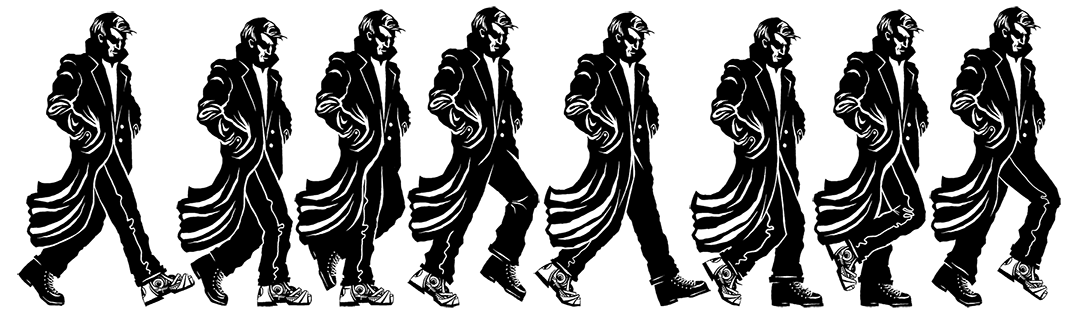 tehnewnew:  Luna walk cycle by tehnewnew Walk cycle for Jack, “Luna’s” protagonist.I