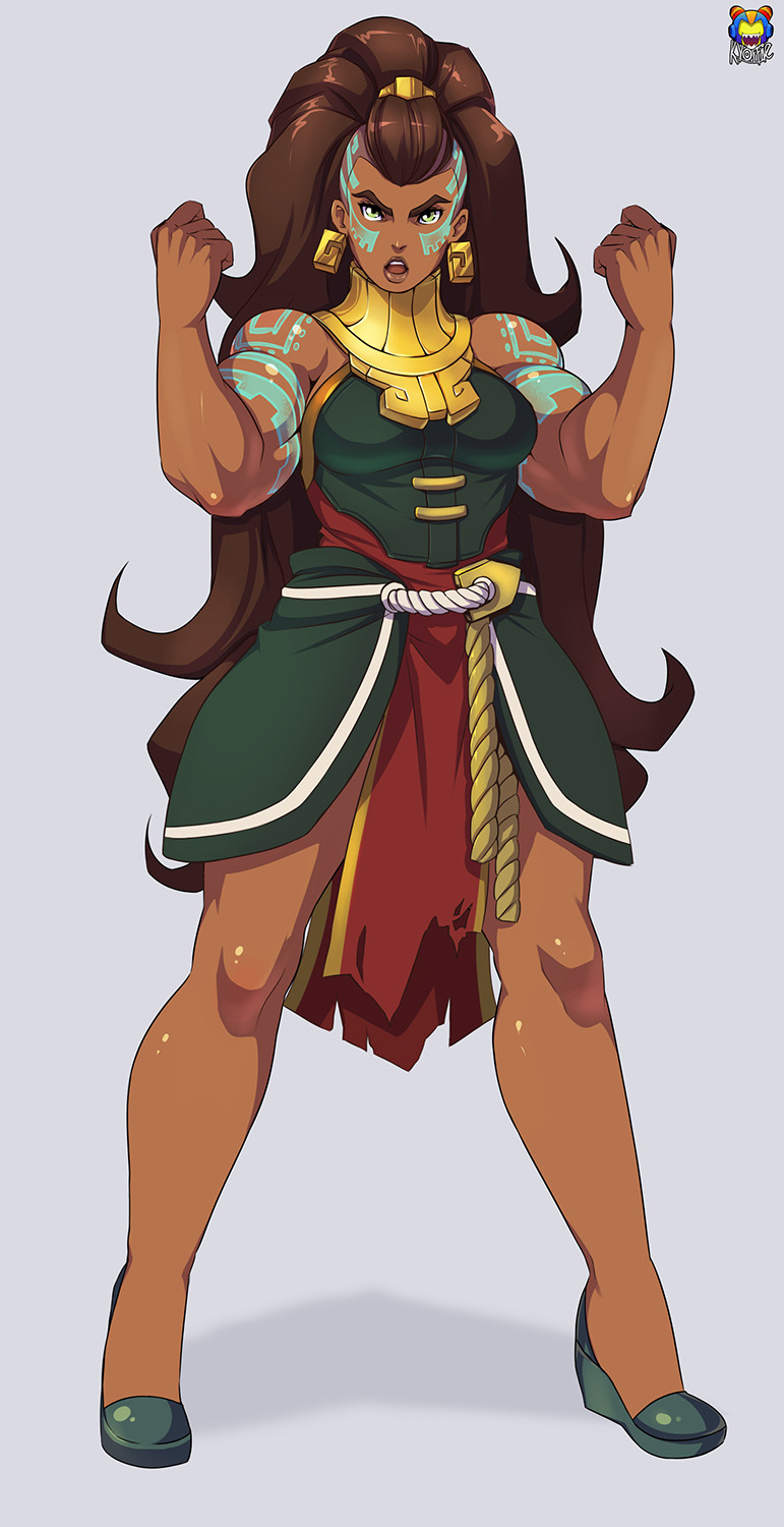 kyoffie:    I have ‪#‎Illaoi‬ from today You can support my work here: https://www.patreon.com/kyoffie