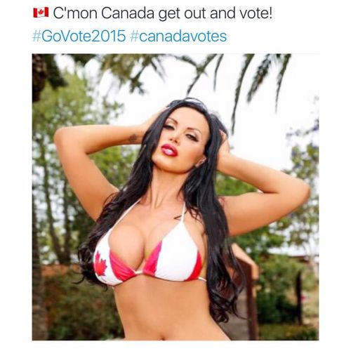 XXX #GoVote2015 #CanadaVotes 🇨🇦 by nikkibenz photo