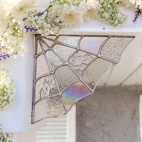 littlealienproducts:Stained Glass Window Light Catchers by  TheSweetKarmaBar  