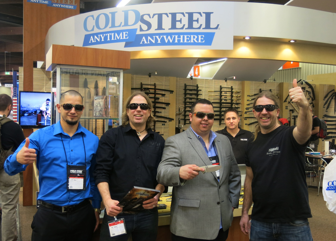 coldsteelknives:  Cold Steel at IWA 2015.