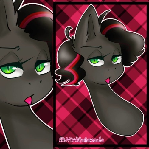 Random Pone cuz I wanted to draw a pony #pony #mlp #digitalart #digital #ibispaint #greeneyes #earth