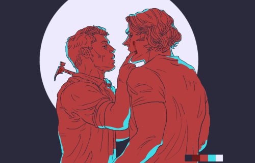 thegoodthebadandtheart: palette requests: demon!dean/sam + never look back/#14 for @quickreaver